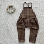 【受注製作】後ろリボンのサロペット