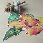 ★maaa10nn様専用★席札 10枚セット *leaves*