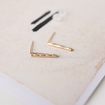 14kgf ツイストmini ラインピアス