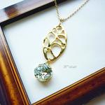 Golden Leaf＊*ロングネックレス。【summer ver.】