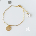 new//:shine plate bracelet// 