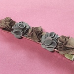 2色のお花のヘアクリップ♪