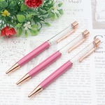 バーバリウムボールペン ジュエルトップ ピンク　3本セット w916