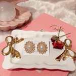 #998 パールビジューピアス/イヤリング