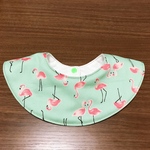 《送料無料》フラミンゴ柄 まんまるスタイ