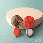 antique  button pierce