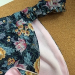 綿スムースニットを肌面に使用【秋冬 モリス柄】浅ばき、深ばき、M、L、LL、ふんどしパンツ リンパよけショーツ 下着 mameパンティ 