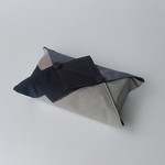 箱なしティッシュカバー〈グレー〉(置き型用)