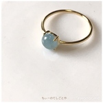 再々販〜！3月の誕生石☆*:.｡. アクアマリンリング