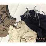 【choko.laki様 専用ページ】◎バックリボンギャザーリネンシャツ◎