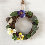 ちょこん♡羊毛フェルトのスズメリース