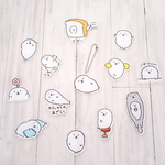 NEW!　【アクリルキーホルダー】あざらし