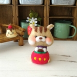 【GO♪GO♪いちごカー】ほっぺがぷっくり りすさん