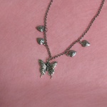 vintage butterfly necklace 🦋