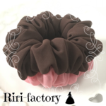 さらにもこもこ✨ふわもこシフォンシュシュ❤(ショコラ×いちご🍓)