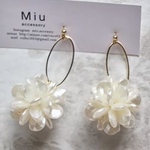 シェルパールピアス