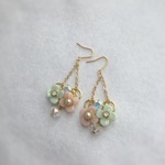 オーダー品 になります。         花かごピアス♡