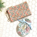 【限定品♪】＊　 リバティ ミニぺたんこふたごポーチセット　＊ 