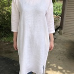 お出かけリネンワンピース