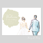 ウェルカムボード　結婚式