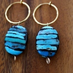 turquoise pierce[kgf0708]