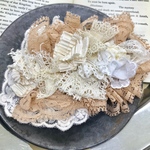 NEW!レースブローチ