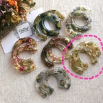 大ぶりC型フープ  ピアス/イヤリング