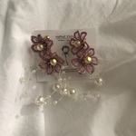 〔ear〕lace flower pink
