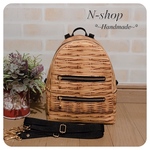 ◆sale◆トリックバスケット柄♪ミニリュック❥ハンドメイド❥