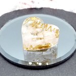 半額セール1600円→800円ハート型♡ローズクォーツのオルゴナイト