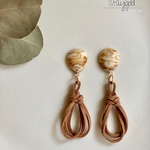 SALE!みょうが結び✴︎べっこうイヤリング＆ピアス