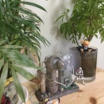 スチームパンク卓上扇風機