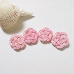 水引お花のフレーク桜色（4個セット）