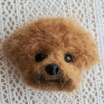 kinakina0910様オーダー品☆愛犬ちゃんブローチ☆羊毛フェルト