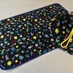 【再販不可】宇宙が大騒ぎ☆40×60ランチョンマット 宇宙人と宇宙飛行士柄 給食セット 女の子