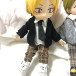 黒のカーディガンセット オビツ11