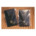 「セキセイインコとお花」キーホルダー