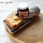Angem CAFE☕ピーナッツバタートーストセットチャーム