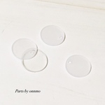 【再販】8pcs・クリアアクリルプレート（円）a-104