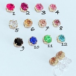 【2個 ¥500】ビジュー  ピアス イヤーカフ