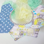 らくがきモンスター柄のジグザグスタイ