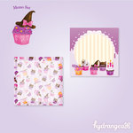 【Spooky cupcakes-witch-】メモ紙セット