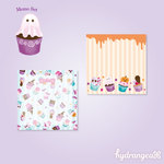 【Spooky cupcakes-halloween-】メモ紙セット