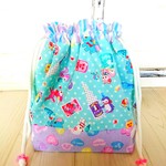 可愛いジュース柄の巾着(送料込)