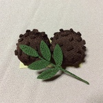 y様オーダー品   ちりめん細工：お彼岸のおはぎ