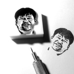 （専用ページ）文字入れ5cmオーダー似顔絵はんこ