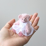 mimi1125様オーダー品 ミニチュアテディベア  ブルー