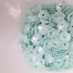 スパンコール 約560枚(約7g)花カップ 7mm パステルミント (SFC070PBJB00)