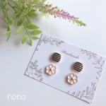 2ペアセット②ピアス(イヤリング)/サージカルステンレス nonoacs 
