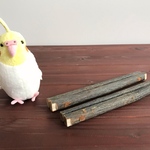【みかりんななな様オーダー品】自然木パーチ×2セット